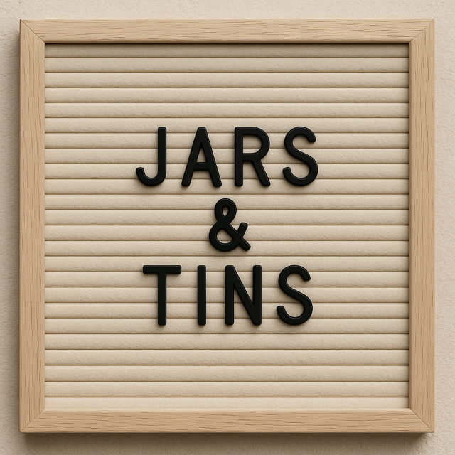 Jars & Tins