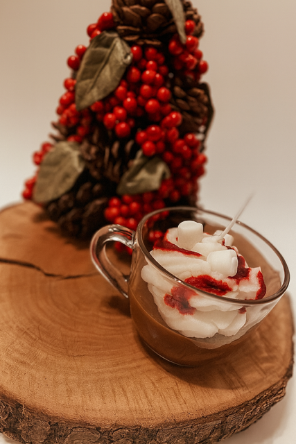 Peppermint Mocha Tea Cup