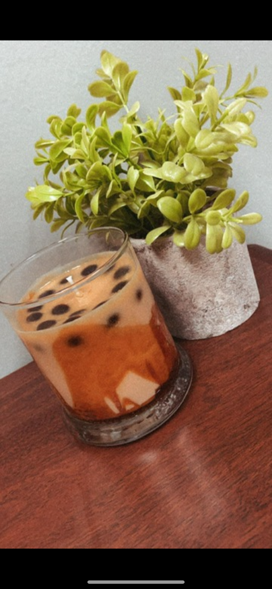 Brown sugar boba tea