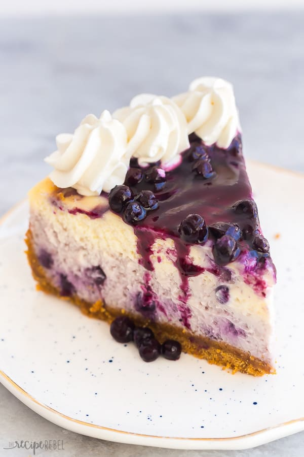 Blueberry Cheesecake Wooden Bowl